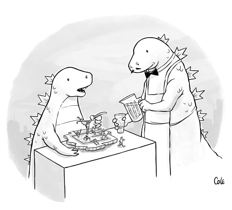 “My compliments on the soup.”